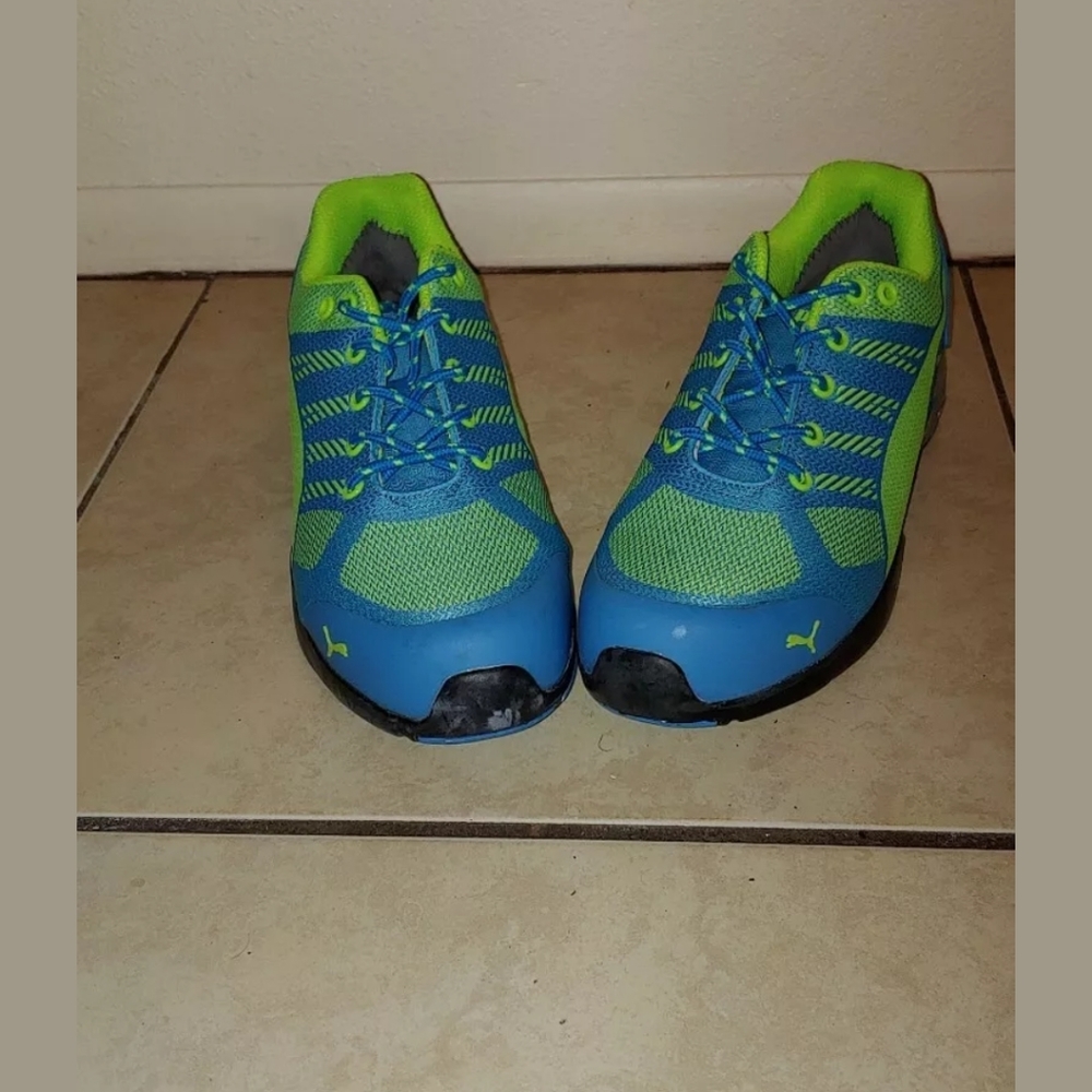 Womens Puma Safety Toe Shoes 642905 celerity blue